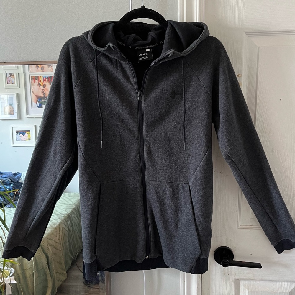 Under Armour long sleeve zip up hoodie